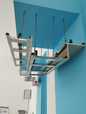 泰尔美阶梯形吊顶+窗帘盒系统